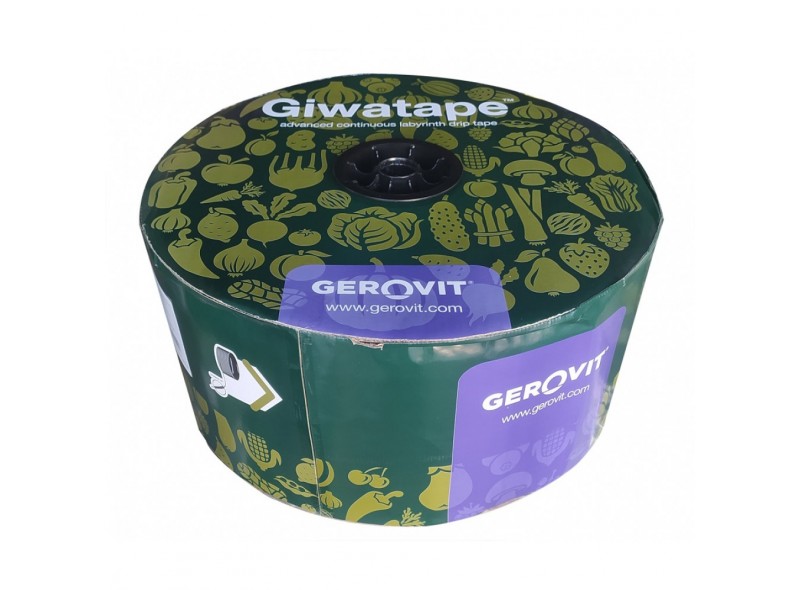 Крапельна стрічка GiwaTape 6mil 10см 1л/год 3000м Щільова Крапельна стрічка GiwaTape 6mil 10см 1л/год 3000м Щільова